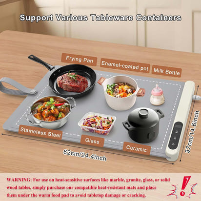 Chef Kiss Food Warming Mat