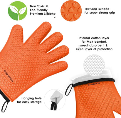 Silicone Oven Mitts