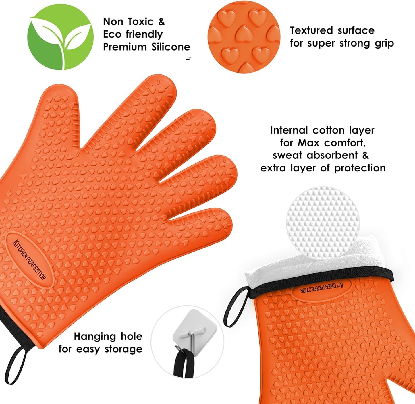 Silicone Oven Mitts
