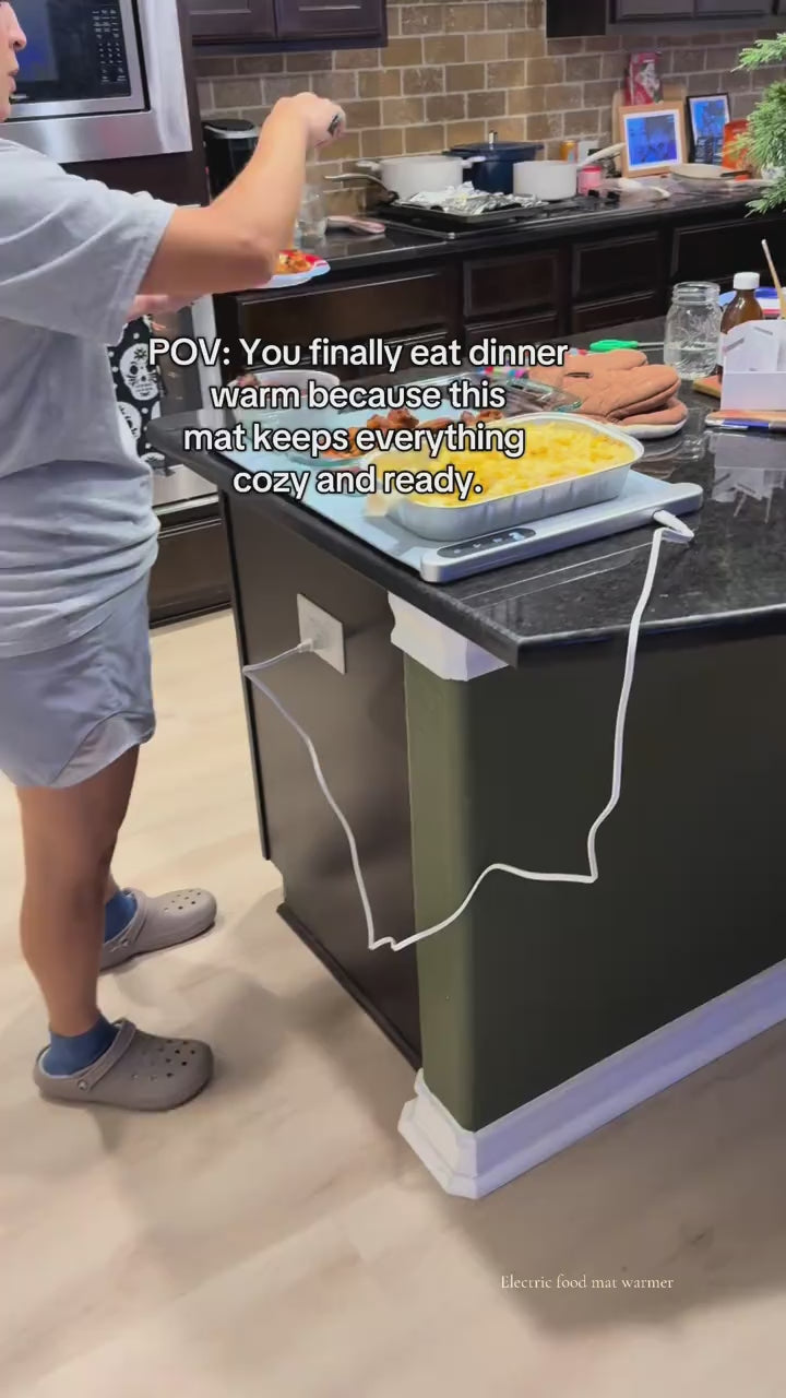 Chef Kiss Food Warming Mat video